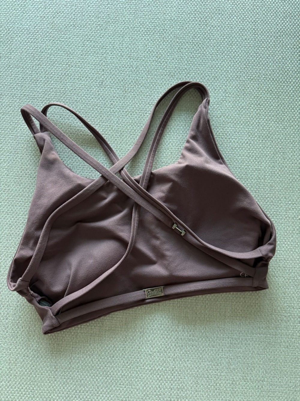 Bombshell Sportswear Mauve Crossback Bralette